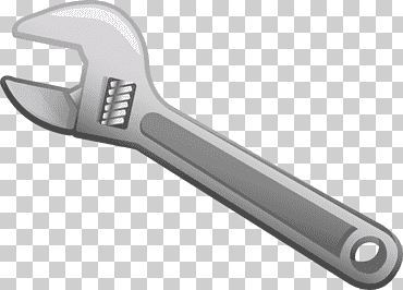 llave ajustable gris, llave llave inglesa herramienta manual, llave, llave de fontanero, hardware, herramientas png
