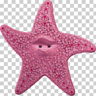 estrella de mar, encontrar nemo marlin melocotón personaje de la película, estrella de mar, animales, magenta, pixar png