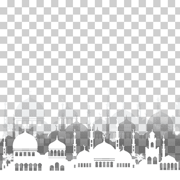 Mezquita del Ramadán Eid Al-Fitr Eid Al-Adha, Ramadán, mezquita digital Wallper, blanco, vacaciones, monocromo png