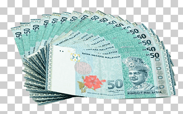 Ilustración de los billetes de banco del ringgit de 50 malayos, moneda del ringgit de Malasia, rial omaní, ringgit de Malasia, efectivo, Malasia, símbolo de moneda png
