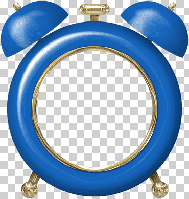 despertador, despertador azul, azul, electrónica, pintado png