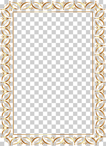 marco de la frontera de oro, frontera floral de oro, modelo, rectángulo, simetría png