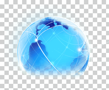 red informática, red de tierra, azul, empresa, globo png