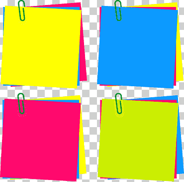Ilustración de lotes de notas adhesivas en colores surtidos, adhesivo de papel post-it, adhesivo de notas, ángulo, etiqueta, texto png