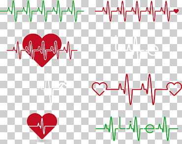 Líneas de vida, electrocardiografía de frecuencia cardíaca, líneas ecg creativas., amor, ángulo, texto png