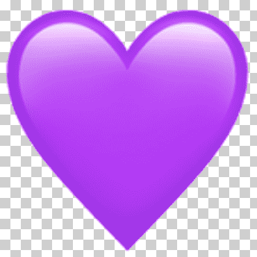 Emoji corazón etiqueta amor púrpura, emoji, amor, púrpura, Violeta png