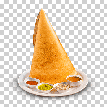 Ilustración de comida especiada y cónica, cocina india del sur plato dosa cocina vegetariana, cocina india del sur, comida, receta, cocina png