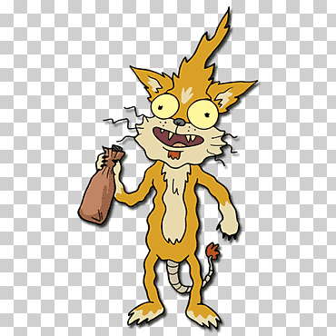 rick sanchez morty smith squanchy personaje programa de televisión, rick y morty, televisión, mamífero, gato como mamífero png