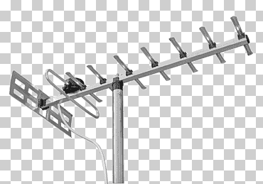 antena de televisión antenas televisión digital televisión de alta definición, antena, televisión, ángulo, electrónica png
