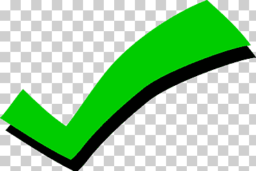 Green check, checkbox check mark gráficos escalables, check box s, ángulo, hoja, hierba png