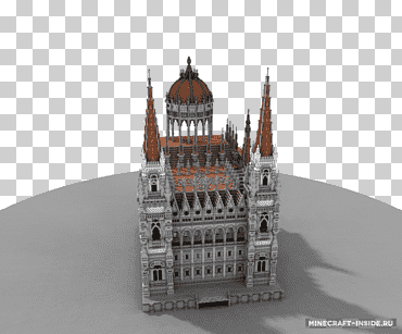 Parlamento húngaro edificio Minecraft hito, edificio, edificio, arquitectura medieval, mapa png