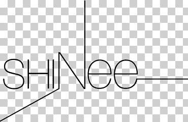 Logo de shinee, el logo de k-pop de shinee world y.o.u., logo de kpop, ángulo, blanco, texto png