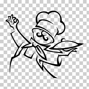 chef cocinando, chef hat, blanco, mano, cocinar png