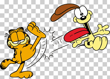 cómic tira cómica de odie jon arbuckle garfield, comida, texto, flor png