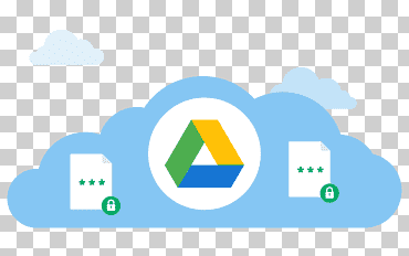 Google Drive Cloud Storage الحوسبة السحابية النسخ الاحتياطي والحوسبة السحابية, الأزرق, النص, الشعار png