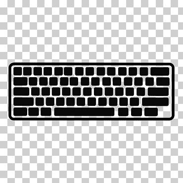 computadora teclado dell inspiron laptop macbook pro, teclado, electrónica, teclado, rectángulo png