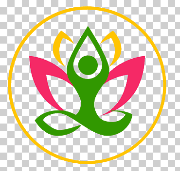 símbolo logo marca autocuidado, círculo dorado, amor, diverso, hoja png
