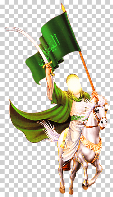 Ilustración de guerrero y caballo, imam mahdi dios ahl al-bayt allah, dios, shia islam, personaje de ficción, religión png