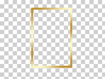Marco rectangular marrón, ángulo de área cuadrada, marco dorado, cuadro, marco dorado, rectángulo png