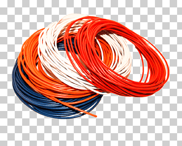 cables eléctricos y cables cables eléctricos electricidad electrónica, cables eléctricos, naranja, cable de cables eléctricos, cable png