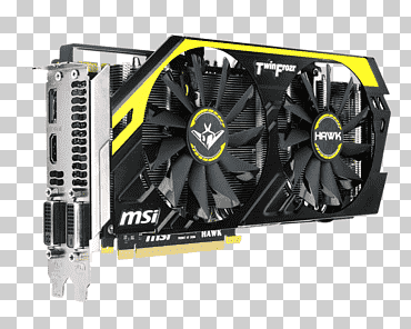 Tarjetas gráficas y adaptadores de video Sistema de computadora internacional micro-star nvidia geforce gtx 760 Partes de enfriamiento, tarjeta gráfica, dispositivo electronico, hardware de la computadora, unidad Central de procesamiento png