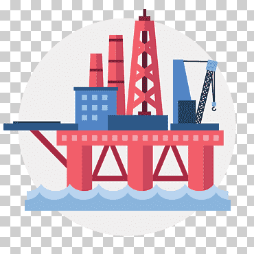 plataforma petrolera plataforma de perforación industria del petróleo, grúa, diverso, técnica, combustible diesel png