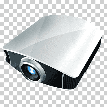 Ilustración de proyector en blanco y negro, dispositivo de salida multimedia del dispositivo electrónico del proyector, proyector hp, computadora, film fotográfico, dispositivo electronico png