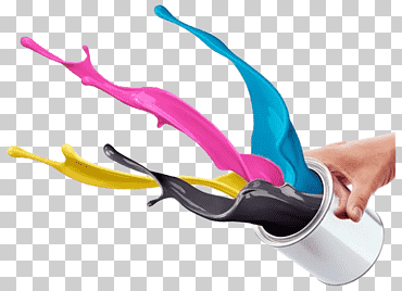 cmyk color modelo color color spot color, tinta, tinta, naranja, color png