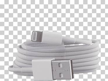 Cargador de batería Cable eléctrico Rayo Cable de datos Apple, Rayo, computadora, cable, teléfonos móviles png