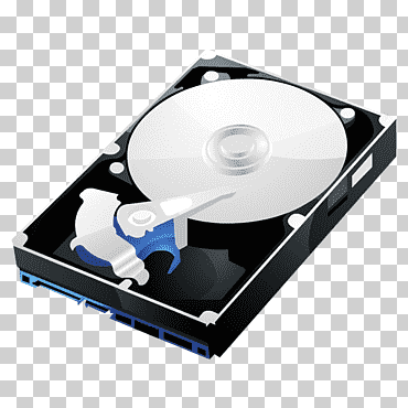 reproductor de registro dispositivo de almacenamiento de datos dispositivo electrónico unidad de disco duro, hp hdd, unidad óptica en negro y plateado ilustraciones, electrónica, disco duro, avance png