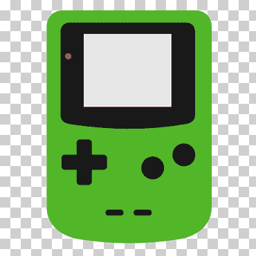 Ilustración de consola de juegos portátil verde, consola de juegos portátil, consola de videojuegos, dispositivo electrónico, dispositivo electrónico, juegos de sistema, juego, artilugio, videojuego png