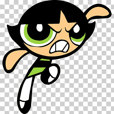 las chicas superpoderosas: pinta el verde de townville las chicas grandes de hojaldre pintan el verde de townville las superpoderosas: mal mojo jojo flor, burbujas y botón de oro, docinho, televisión, gato como mamífero, carnivoran png