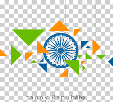 Ilustración del feliz día de la república, día de la independencia india día de la República flipkart ventas, falun triángulo con la India, triángulo, día de la Independencia, simetría png