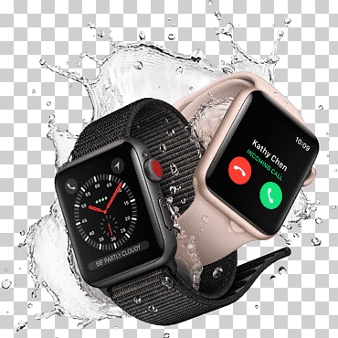 Apple Watch Series 3 Apple Watch Series 1 iPhone SmartWatch, SmartWatch, artilugio, electrónica, teléfono móvil png