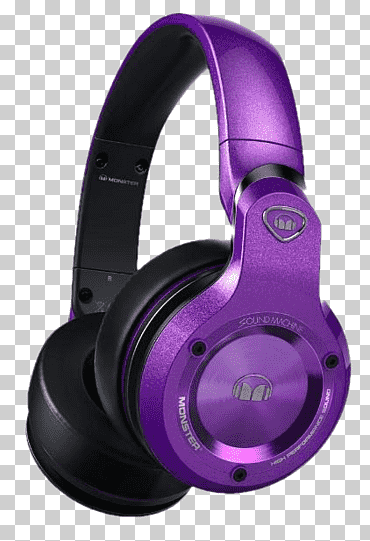 auriculares músico sonido audio monster cable, audifonos, púrpura, artilugio, músico png