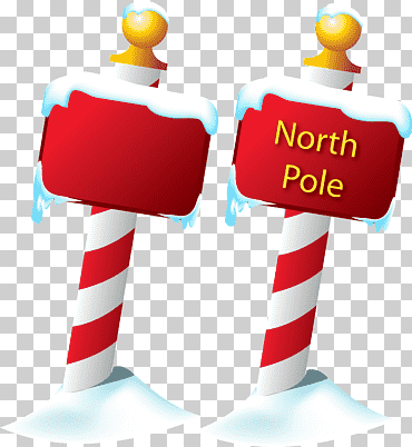 dos rojo polo norte, polo norte santa claus navidad, signo polo norte, texto, Papá Noel, bastón de caramelo png