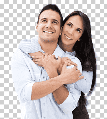 felicidad esposo abrazo amor mujer, pareja, casa, gente, Pareja png