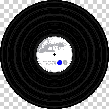 Noone 79 disco de vinilo, disc jockey, fonógrafo, disco giratorio, tornablismo, animación, dj, electrónica, Gráficos 3d por computadora, lente de la cámara png