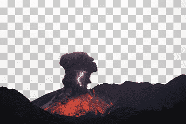 sakurajima chaitxe9n monte merapi relámpago, volcán, natural, fondo de pantalla de la computadora, rock png