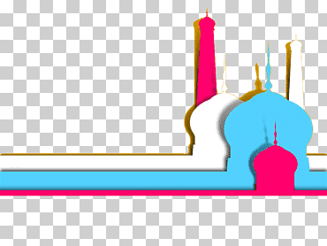 Islam musulmán, arquitectura musulmana, decoración de colores variados del castillo, ángulo, texto, color png
