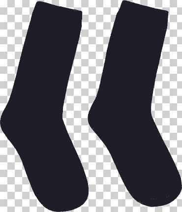 Calzado calcetín corbata tejer ropa, calcetines negros, pegatina, negro, producto png