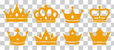 material de la silueta de la corona, dibujos animados, silueta, stock libre png png