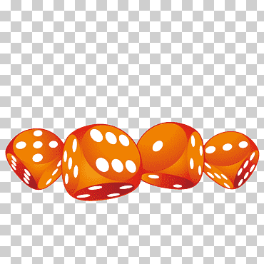 Juego de casino online casino tragamonedas naipes, dados de naranja, juego, dado, feliz cumpleaños vector imágenes png