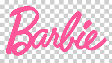 Barbie logo muñeca de moda mattel, barbie, texto, magenta, muñeca png