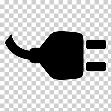 enchufes y tomas de corriente alterna iconos de la computadora cable eléctrico, diverso, logo, negro png