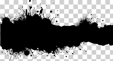 tinta, pincel de tinta, tinta, chapoteo, texto png