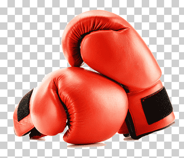 par de guantes de boxeo de cuero negro y rojo, guante de boxeo, un par de guantes de boxeo, deporte, cuero, caja de regalo png