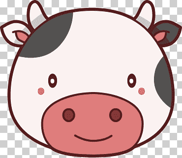 vaca, ganado vaca cabra, pequeña vaca encantadora, amor, mamífero, cara png