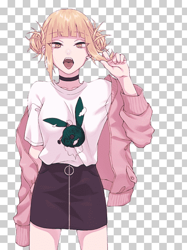 mi hero academia toga anime desktop, f16, pelo negro, manga, personaje de ficción png