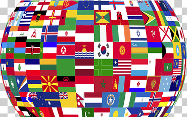 banderas del mundo bandera mundial bandera nacional, bandera, diverso, bandera, globo png